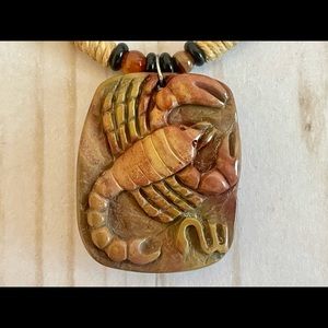 Scorpion Necklace 12”